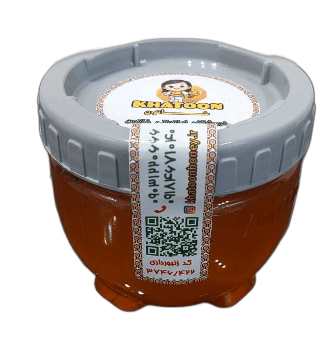 عسل چهل گیاه نیم کیلویی